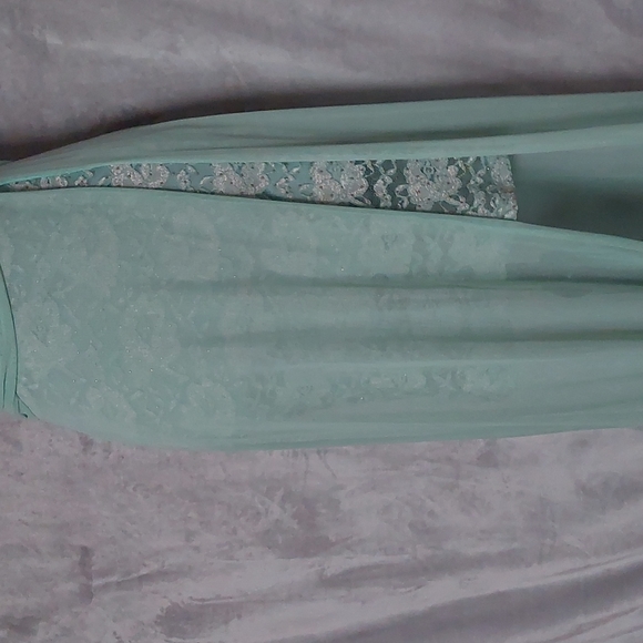 Mint mini long dress - Picture 3 of 8